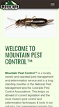 Mobile Screenshot of mountainpestcontrol.com